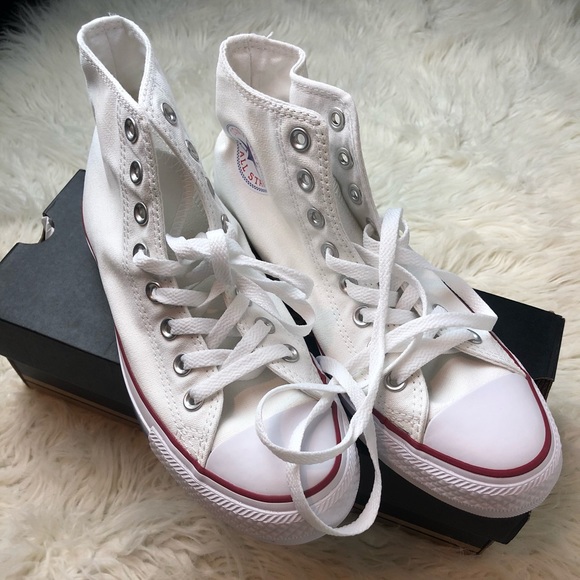 poshmark converse high tops